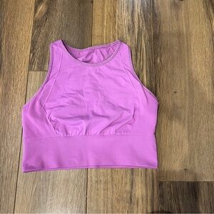 Pink Lululemon Crop Top